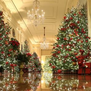 Коледната украса в Белия дом е наистина впечатляваща