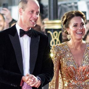 Принц Уилям и Кейт Мидълтън отново на червения килим