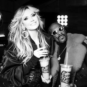 Хайди Клум направи музикален дебют със Snoop Dogg