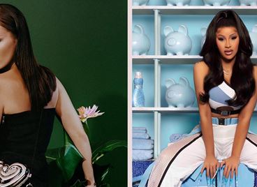 Вижте Карди Би и Бела Хадид без капка грим