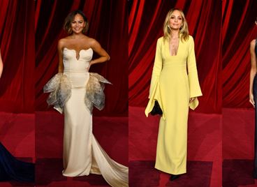 На червения килим на галавечерта на Академията за филмово изкуство в САЩ