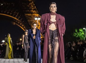 Париж, Saint Laurent и пак Париж