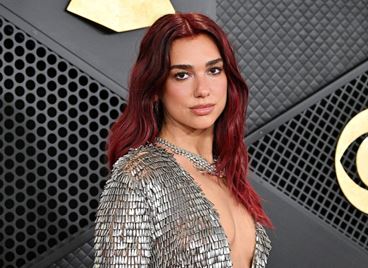 Кой е тайнственият мъж до Дуа Липа на Грамитата?