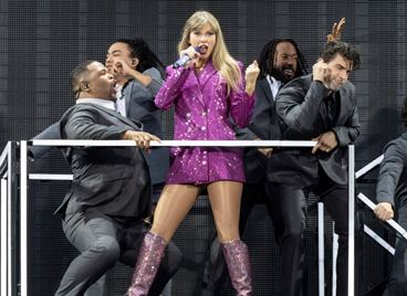 Травис Келси със специална роля в концерта на Тейлър Суифт