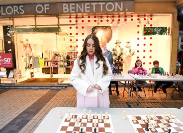 Benetton организира шахматен турнир със специалното участие на Нургюл Салимова