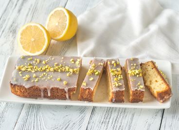 Сиропиран лимонов кейк с фростинг от маскарпоне