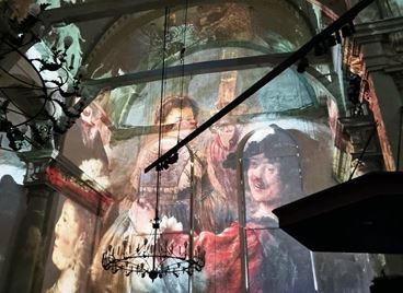 Българи срещат Винсент ван Гог и Рембранд в 360-градусова 3D мапинг проекция