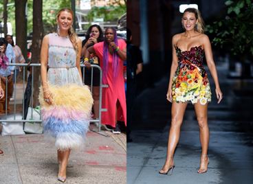 Fashion Inspiration: Блейк Лайвли и нейните модни трансформации в един уикенд