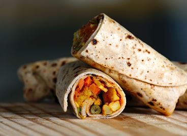 Какво да сготвим, когато нямаме време? Бурито с пиле на грил