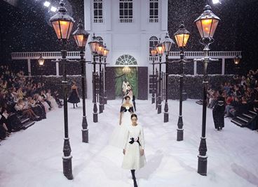 Ричард Куин и неговата зимна приказка на Седмицата на модата в Лондон