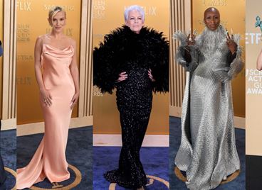 На синия килим на наградите на Гилдията на актьорите