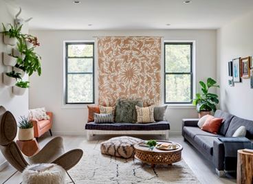 Цветна градина в Бруклин или как интериорът превръща един дом в райско кътче