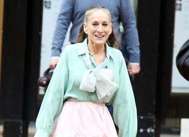 Първи кадри от Кари Брадшоу и &quot;И просто ей така...&quot;