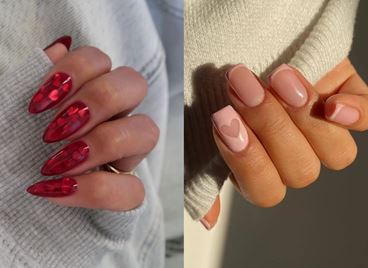 26 маникюра за Свети Валентин, които превръщат ноктите в сладко изкушение