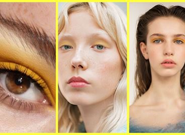 Жълти сенки за очи - слънчевият тренд на пролет-лято 2021