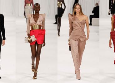 Моделите на Balmain не са за всеки вкус