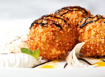 Най-вкусният (почти) паниран сладолед