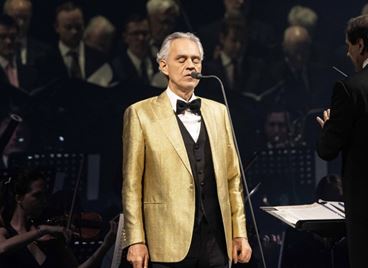 Андреа Бочели с завръща с нов концерт в София