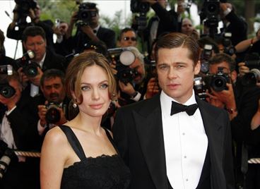 Анджелина Джоли и Брад Пит на фестивала във Венеция
