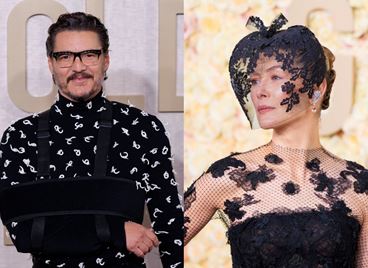 Педро Паскал и Розамунд Пайк на &quot;Златен глобус&quot;, въпреки травмите