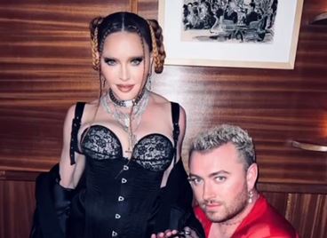 Мадона и Сам Смит предизвикват публиката с "Vulgar"