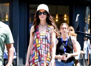 Първи поглед към Ан Хатауей и "Дяволът носи Прада 2"