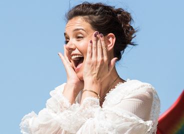 Кейти Холмс позира без грим и разкрива тайните си за красота