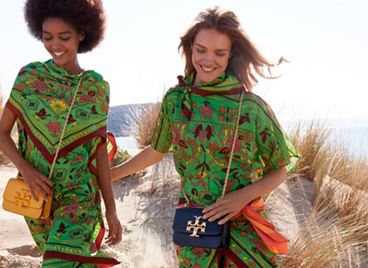 Небрежната и женствена пролет на Tory Burch