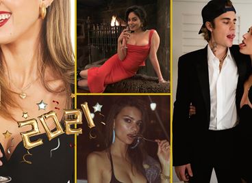 Джесика Алба, Емили Ратайковски, Хейли Бийбър: Как звездите посрещнаха 2021?