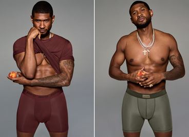 Ъшър е идеалното лице (и тяло!) за кампанията на SKIMS