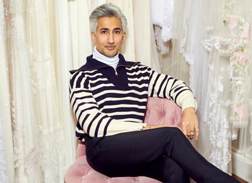 Тан Франс знае кога да кажете ДА на булчинската рокля