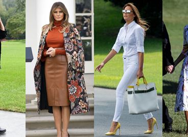 Стилът на Мелания Тръмп