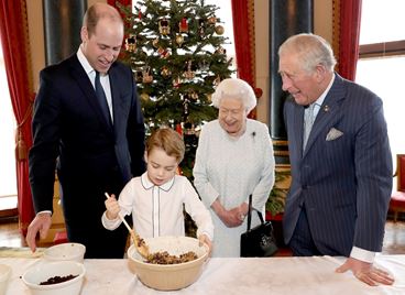 Коледният пудинг на кралското семейство е страшно вкусен
