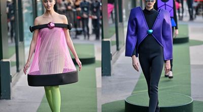 Pierre Cardin SS 2026: Модели от друга вселена
