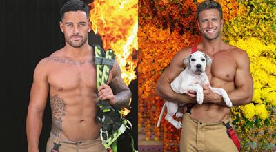 Календарът с австралийските пожарникари вече е факт