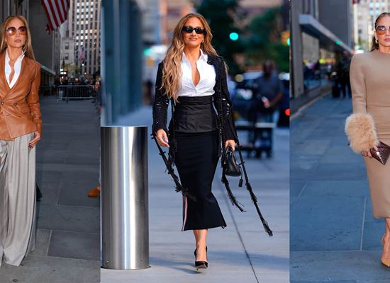 Дженифър Лопес превърна Ню Йорк в своя модна сцена