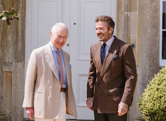 Дейвид Бекъм стана посланик в благотворителната фондация на Чарлз III