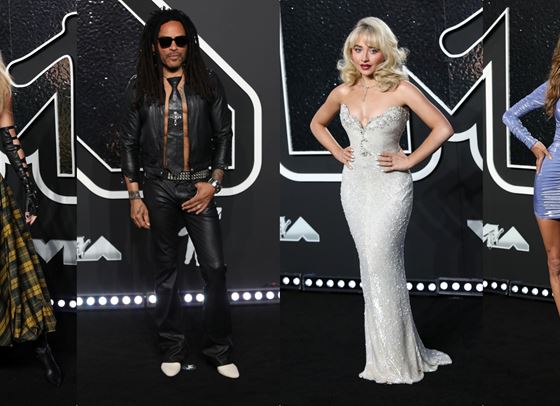 Най-добрите визии от черния килим на видео наградите на MTV