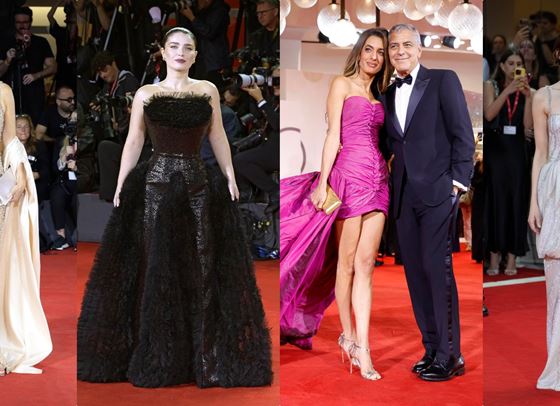 Блясък и стил на червения килим във Венеция: звездите на премиерата на Jay Kelly