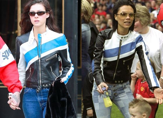 Copy/Paste: Никола Пелц пресъздаде визия на Виктория Бекъм от 2001 г.