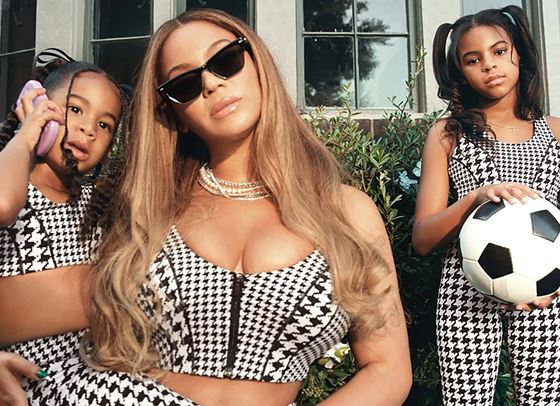 Бионсе и Блу Айви се качиха на сцената в Дубай