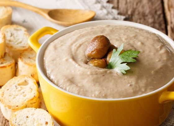 Крем супа от кестени