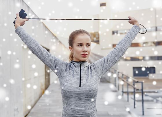 Влизаме във форма с кардио и коледна музика