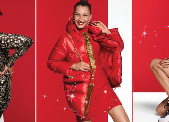 Бела Хадид е звездата в бляскавата Коледа на Michael Kors
