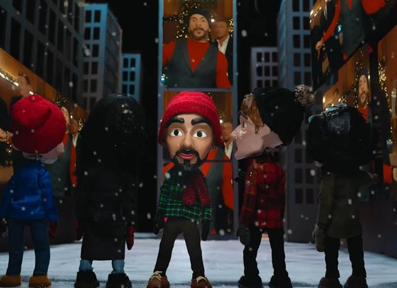 О, това са тазгодишните коледни песни и албуми