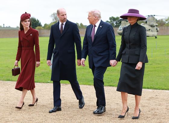 Модният код на Кейт и Мелания в замъка Уиндзор