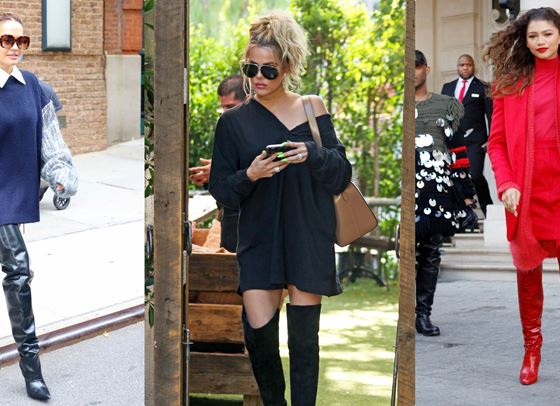 Двойна доза сексапил в есенните дни