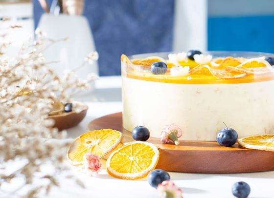 Кремообразна торта с лимон и кисело мляко