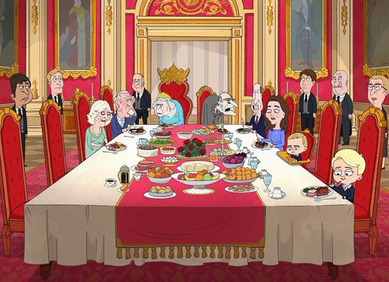 Анимацията за кралското семейство, която разбуни духовете