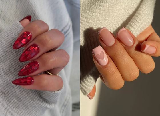 26 маникюра за Свети Валентин, които превръщат ноктите в сладко изкушение